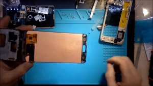 Samsung SM-A510F разборка / замена модуля дисплея