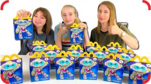 McDonald's 15 Happy Meal - What's inside the boxes?