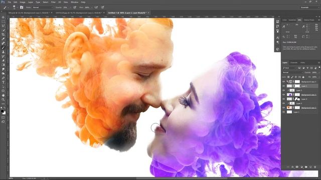 Ink Smoke Effect - Photoshop Tutorial смотреть онлайн