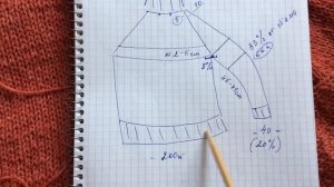 Как Вяжу Водолазку Свитер Спицами Реглан Из пряжи ШвейТорг Анастасия Инструкция