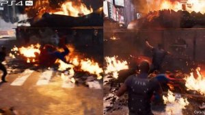 Spider-Man Remastered vs Original PS5 vs PS4 Pro Graphics Comparison