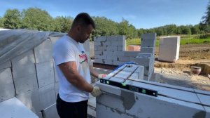 Кладка газобетонных блоков // Своими руками