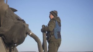 Водитель-водовоз Виктор Никитин