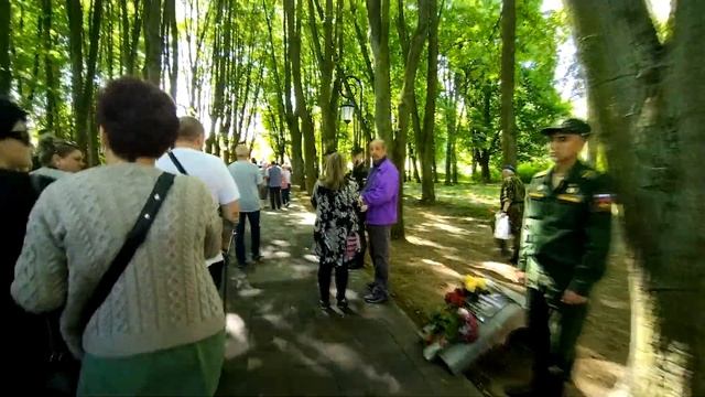 Черняховск. Пара кадров с открытия «Аллеи Славы» (12.06.2023)