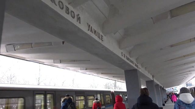 Москва. Проезд метро Партизанская - метро Измайловская и поход в лес!