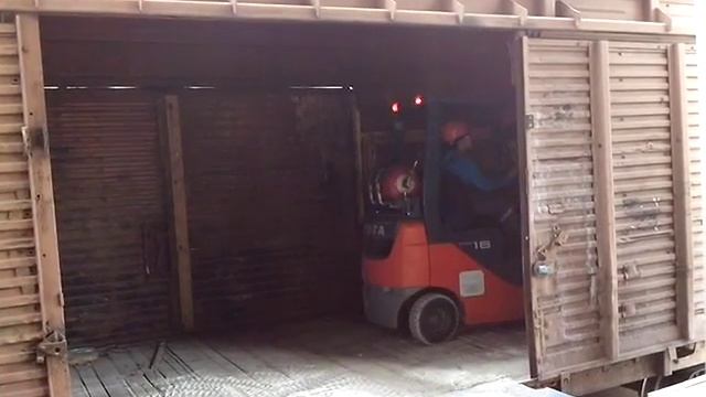 Работа на автокаре