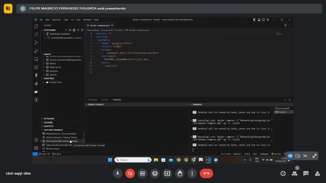 Curso Docker - Despliegue de PostgreSQL. смотреть онлайн