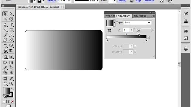 36 Создание градиентной заливки в Adobe Illustrator CS4 смотреть онлайн
