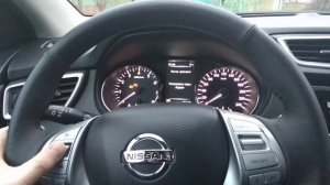 Перевод часов на Nissan Qashqai (XE 2014 года)