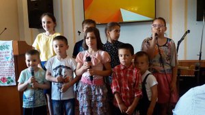 Церковь ЕХБ города Боброва - Детская декламация