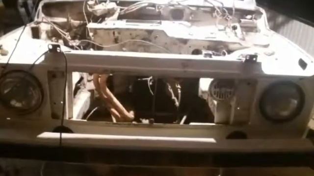 Переделка Нива Ваз (2121). Часть 1. Работа под капотом смотреть онлайн