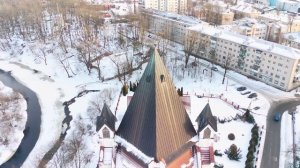 Католический приход Пресвятой Троицы в г. Пскове. 4k