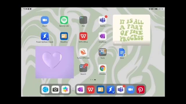 whats on my tablet ﾟ.ﾟ  huawei matepad 11 aesthetic ???