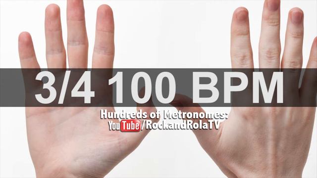 🔴 100 BPM Applause Metronome смотреть онлайн