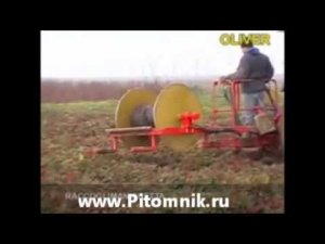 Обмотчик капельной ленты как убрать использованную капельную ленту с поля механизация