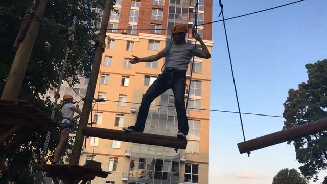 2017-07-21 Веревочный парк в парке Ленина / Белгород смотреть онлайн