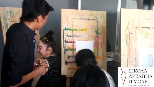 Мастеркласс по фешен иллюстрации Первая столичная школа дизайна и моды Астана смотреть онлайн