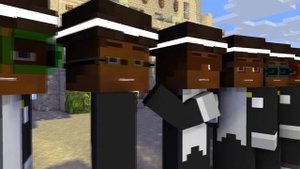 Coffin dance meme in Minecraft video Animations - Танец с гробом в Майнкрафт
