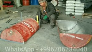 Что можно сделать из 200 л бочки / Универсальный Кормушка для овец, Акур, Акыр, Ашто, Жэм салгыч