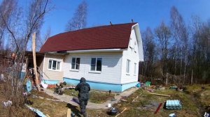 ПЕРЕДЕЛКА КРЫШИ, ПЛАСТИКОВАЯ ЧЕРЕПИЦА НА КРЫШЕ, ПОРА МЕНЯТЬ, ШИНГЛАС ВОТ ТО ЧТО НАДО!!!