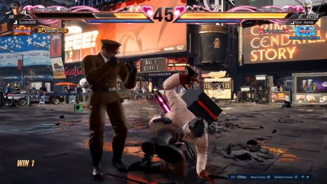 stupid not-see jin can't block lows (TEKKEN 8) смотреть онлайн