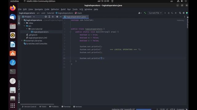 Java - 6. Logical Operators