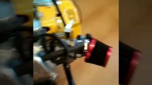 Мотосамокат самоделка.