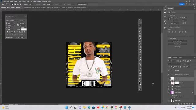 How To Design Night Club Flyer In Photoshop for IG SPEEDART смотреть онлайн