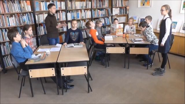 Страна читающая. Дети из ПКДБ читают классику в библиотеке: И. А. Крылов смотреть онлайн