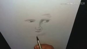 How to draw Mona Lisa.كيف ترسم الموناليزا.Как нарисовать Мона Лиза