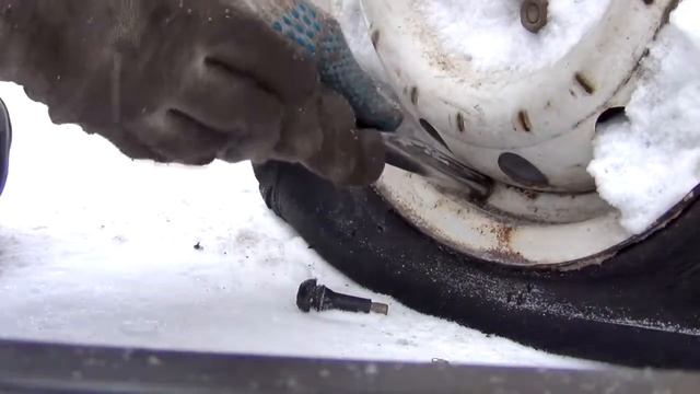 Замена соска не снимая покрышки смотреть онлайн