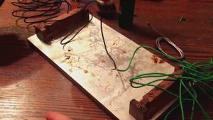 Пайка проводов зажигалкой