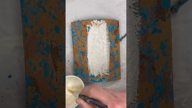 DIY Boho Jewelry Box Upcycle | How To Paint A Textured Layered Old World Finish