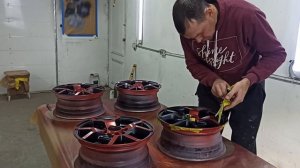 Диски в 2 ЦВЕТА!!! как покрасить?!!!