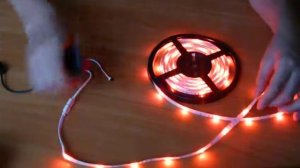 Как подключить светодиодную ленту RGB SMD3528.