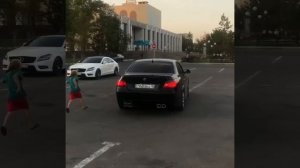 звук выхлопа Bmw 530 e60