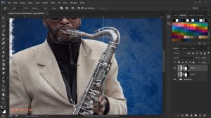 Photoshop Tutorial - Jazz Fest Poster