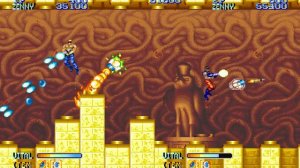 Forgotten Worlds arcade 2 player 60fps