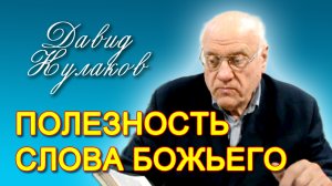 Давид Кулаков. Полезность слова Божьего (19.01.2013)