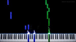 C418 - Haunt Muskie (from Minecraft Volume Beta) - Piano Tutorial