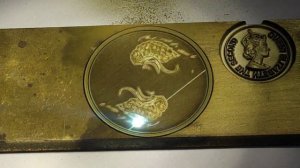 3D laser engraving EzCad 2.14 . 3D лазерная гравировка на лазерном маркере под EzCad 2.14.