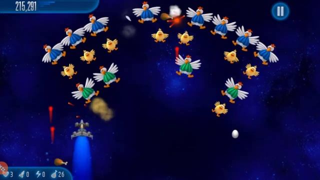 Chicken Invaders 5 - A fun arcade game for Android смотреть онлайн