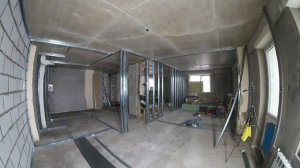 Ремонт квартиры #3  Как собрать перегородку из гипсокартона своими руками Монтаж каркаса из профиля