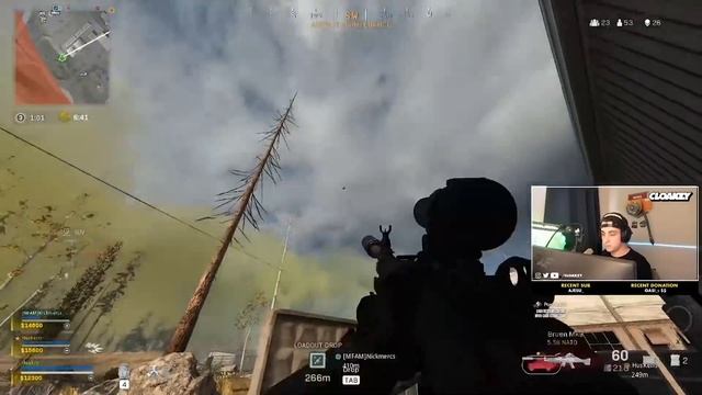 100 KILL GAME - 41 Kills SOLO w/ HusKerrs & NickMercs смотреть онлайн