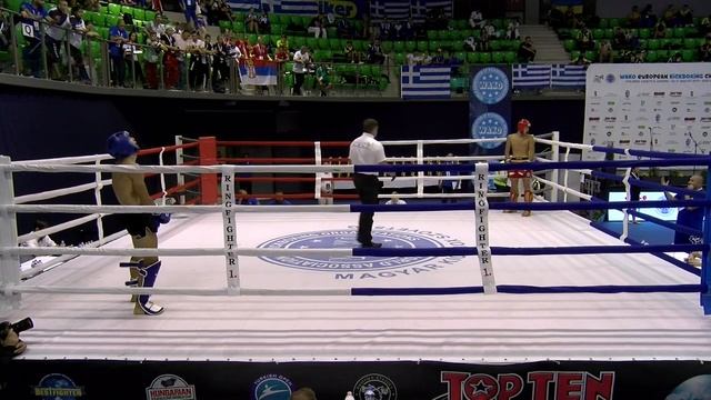 Bogdan Draskovic v Valdrin Ibishi WAKO European Championships 2019 смотреть онлайн