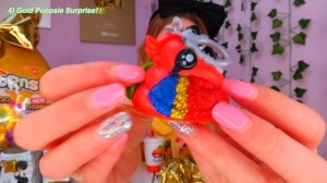 UNBOXING 100 *GOLDEN* MYSTERY TOYS!?✨(MONOPOLY CHEST, MINI BRANDS, TREASURE X, GIANT GOLD EGG ETC!)