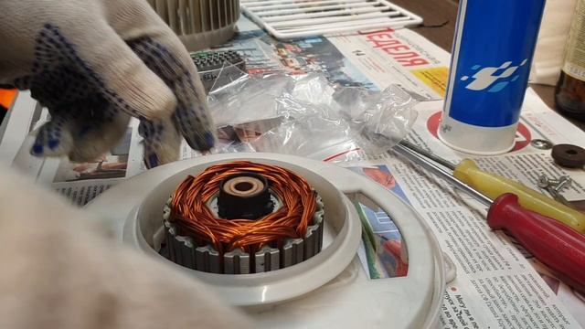 Замена втулок вентилятора Toyota Sienna 2010 ( Lexus, Toyota Land Cruiser 200 ).