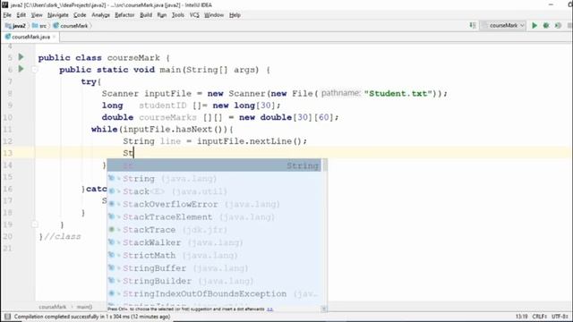project course mark java 2 part one (Arabic) смотреть онлайн