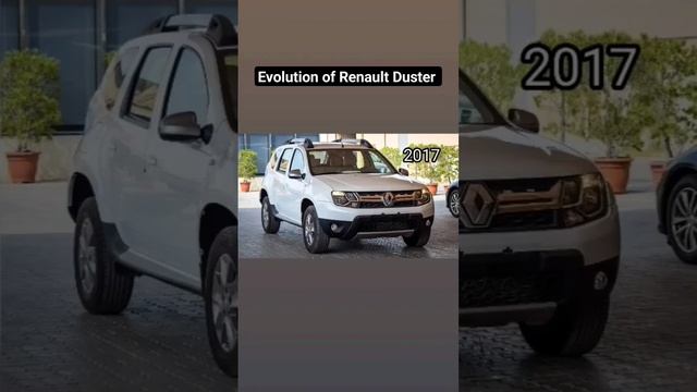 Evolution of Renault Duster (2009-2024)