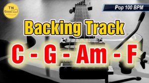 Backing Track C Major | C G Am F | Guitar Backing Track